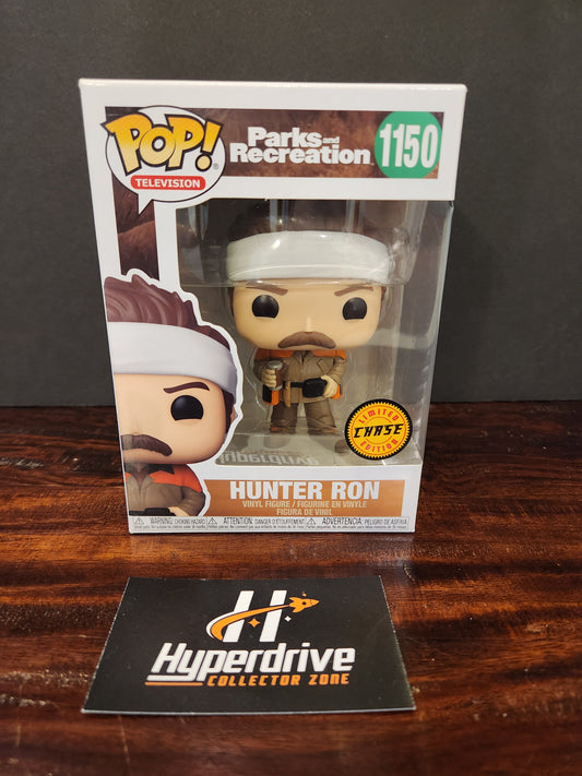 Parks & Recreation Hunter Ron CHASE Funko PoP! Vinyl Figure Funko