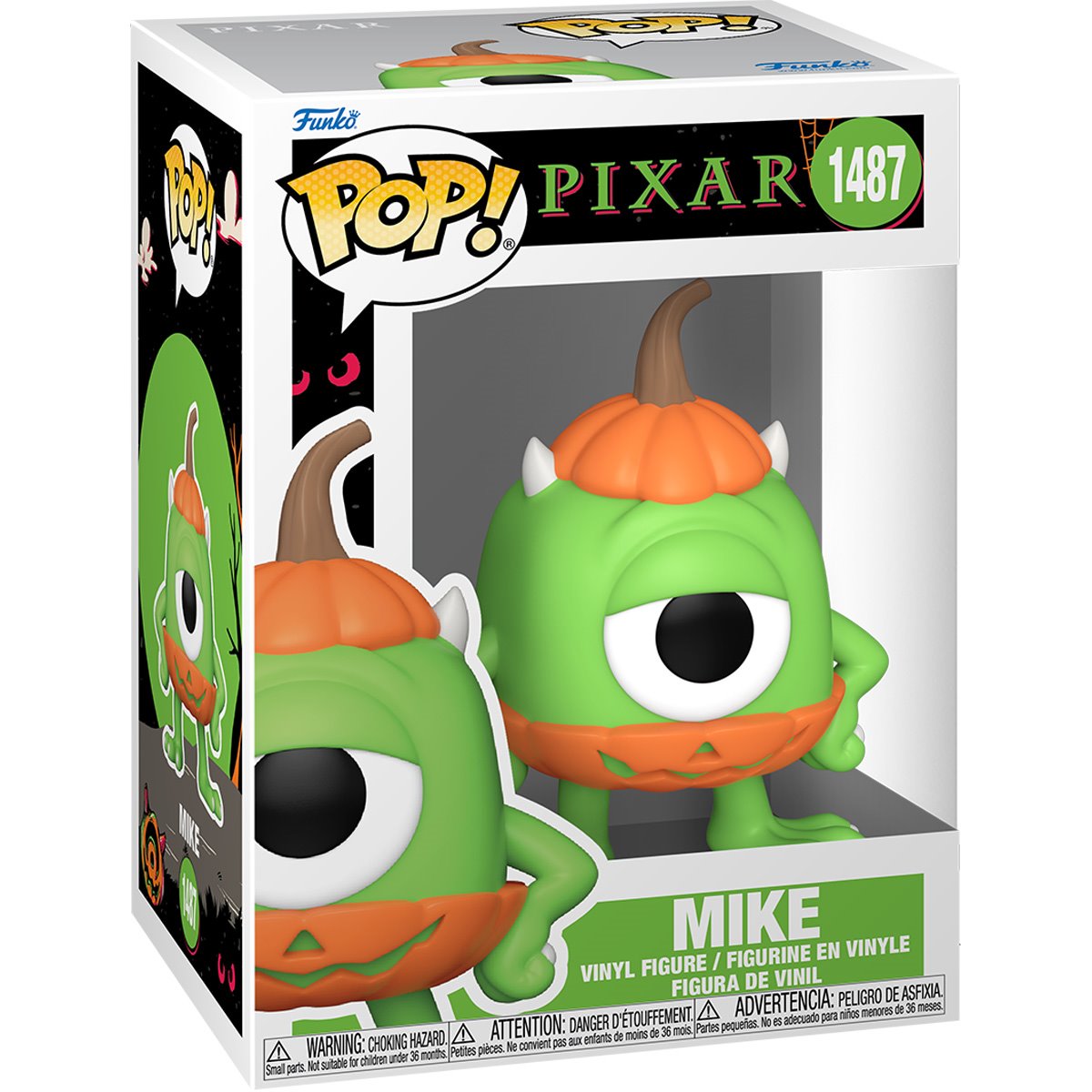 Pixar Halloween Mike Funko Pop! Vinyl Figure #1487 Funko