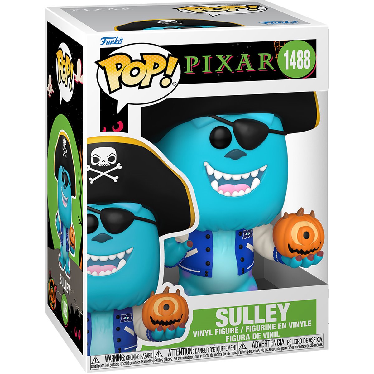 Pixar Halloween Sulley Funko Pop! Vinyl Figure #1488 Funko