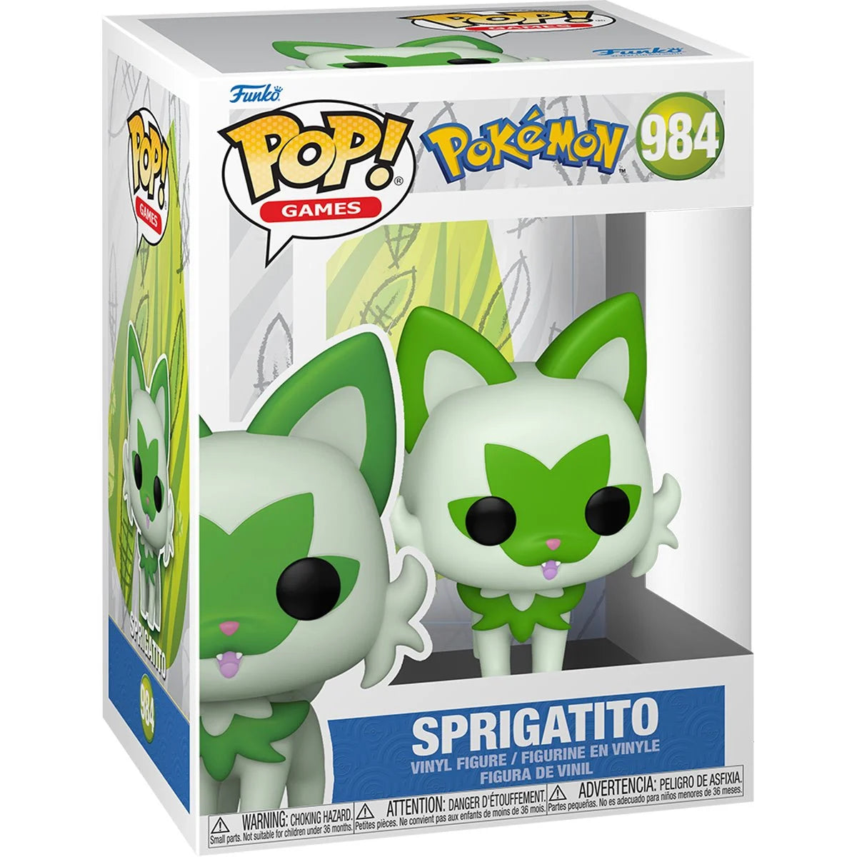 Pokemon Sprigatito Funko Pop! Vinyl Figure #984 Funko