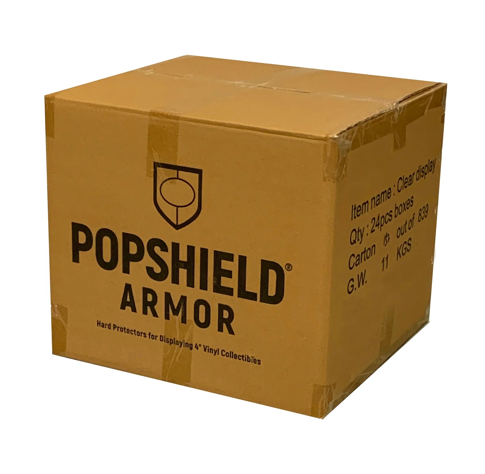 PopShield Armor Hard Protectors 24-Count - Sealed Case 7BaP