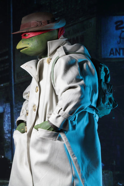 Teenage Mutant Ninja Turtles Movie Raphael in Disguise 1:4 Scale Action Figure NECA