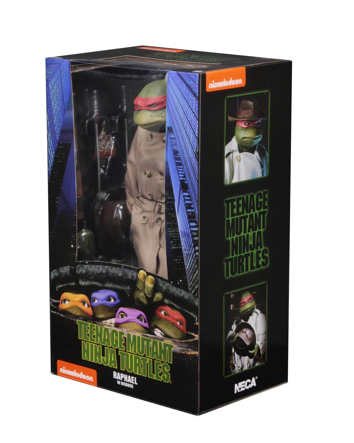Teenage Mutant Ninja Turtles Movie Raphael in Disguise 1:4 Scale Action Figure NECA