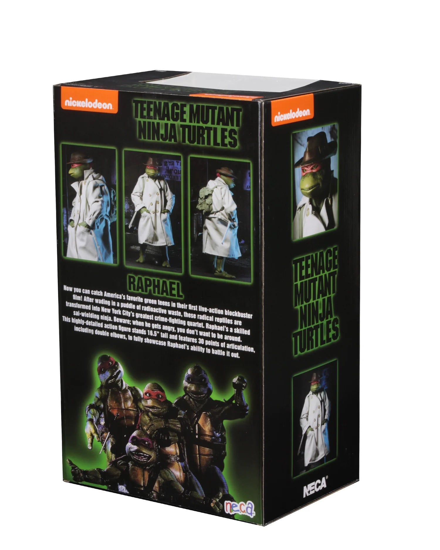 Teenage Mutant Ninja Turtles Movie Raphael in Disguise 1:4 Scale Action Figure NECA