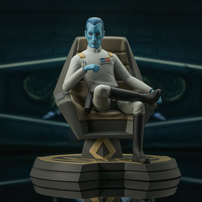 Star Wars Rebels Thrawn on Throne Premier Collection 1:7 Scale Statue ~ Pre-Order Gentle Giant