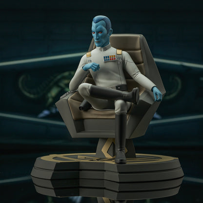 Star Wars Rebels Thrawn on Throne Premier Collection 1:7 Scale Statue ~ Pre-Order Gentle Giant