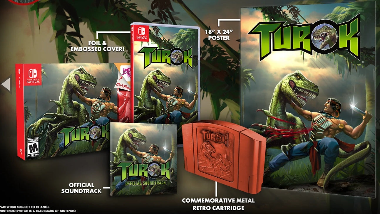 Turok + Turok 2 Classic Edition Bundle for Nintendo Switch Nintendo