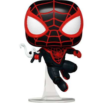 Spider-Man 2 Game Miles Morales Upgraded Suit Funko Pop! Vinyl Figure #970 Funko