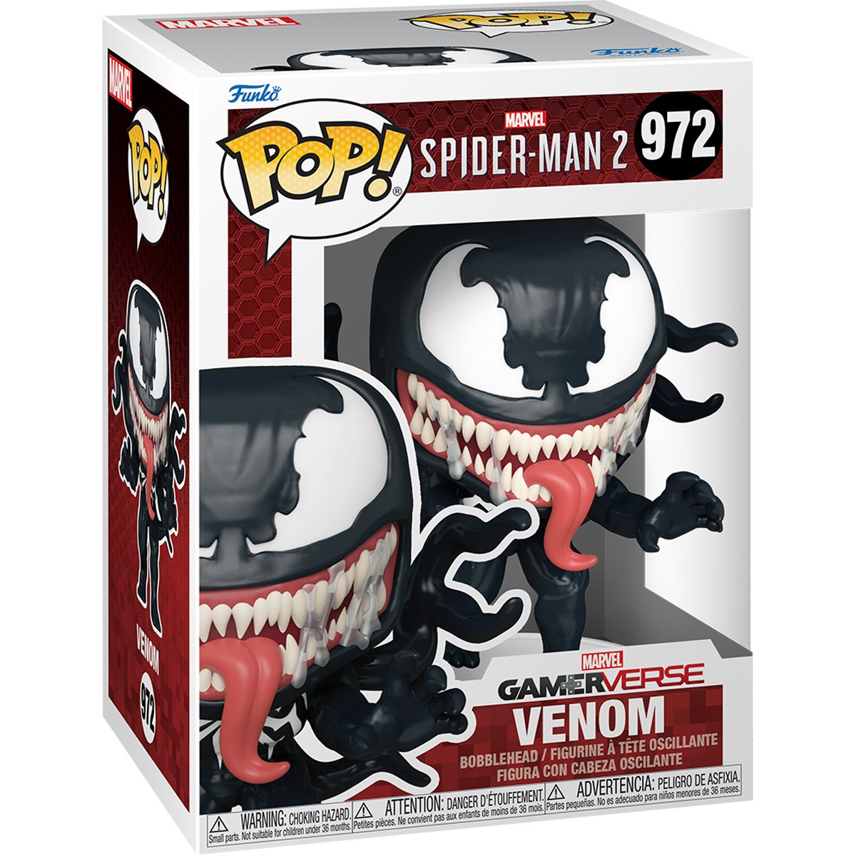 Spider-Man 2 Game Venom Funko Pop! Vinyl Figure #972 Funko
