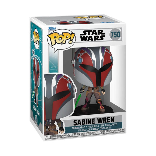 Star Wars: Ahsoka Series 3 Sabine Wren (Mandalorian Armor) Funko Pop! Vinyl Figure #750 Funko