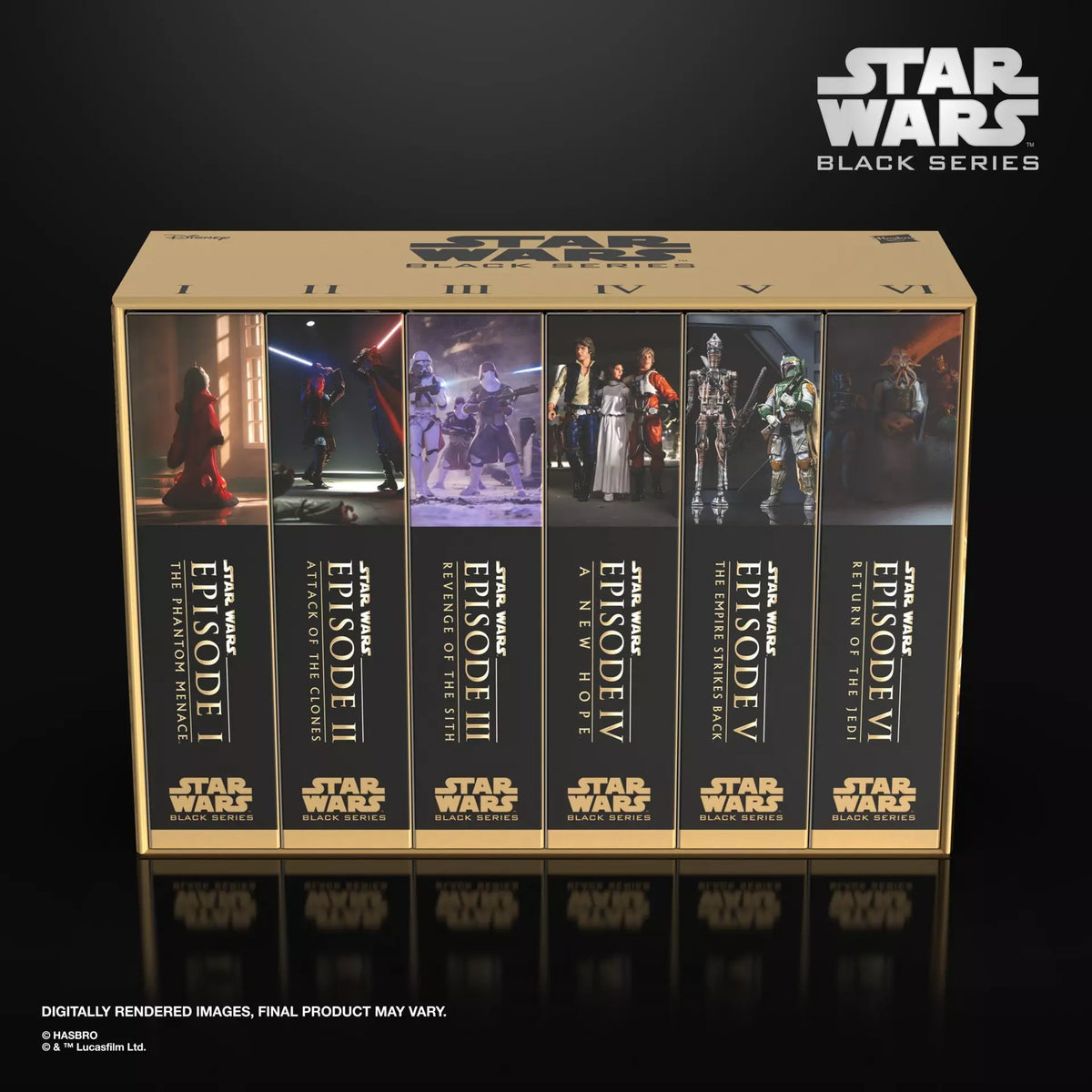 Star Wars Black Series Saga Collection Multipack of 6
