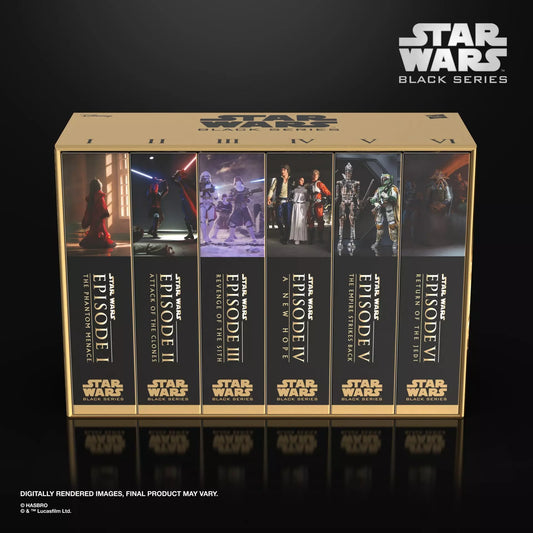 Star Wars Black Series Saga Collection Multipack of 6
