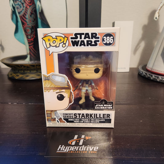 Star Wars Concept Series Starkiller Funko PoP Vinyl Figure #386 Celebration Exclusive Funko