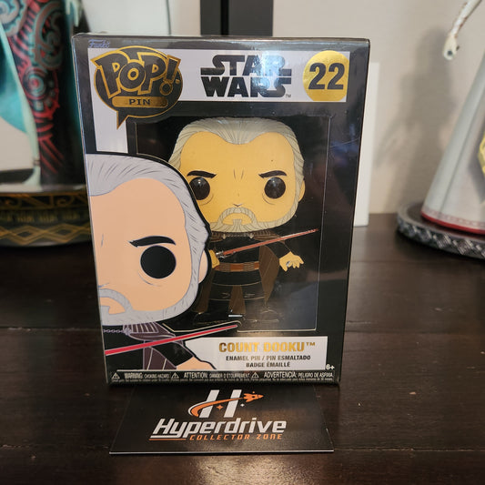 Star Wars Count Dooku Funko PoP Pin