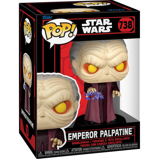 Star Wars Dark Side Emperor Palpatine Funko Pop! Vinyl Figure #738 Funko
