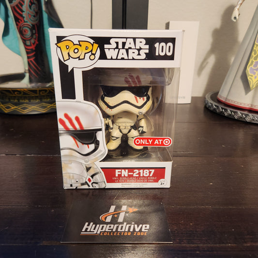 Star Wars FN-2187 Funko PoP Vinyl Figure #100 Exclusive Funko