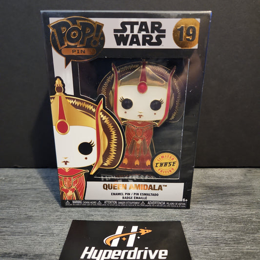 Star Wars Queen Amidala CHASE Funko PoP Pin Funko