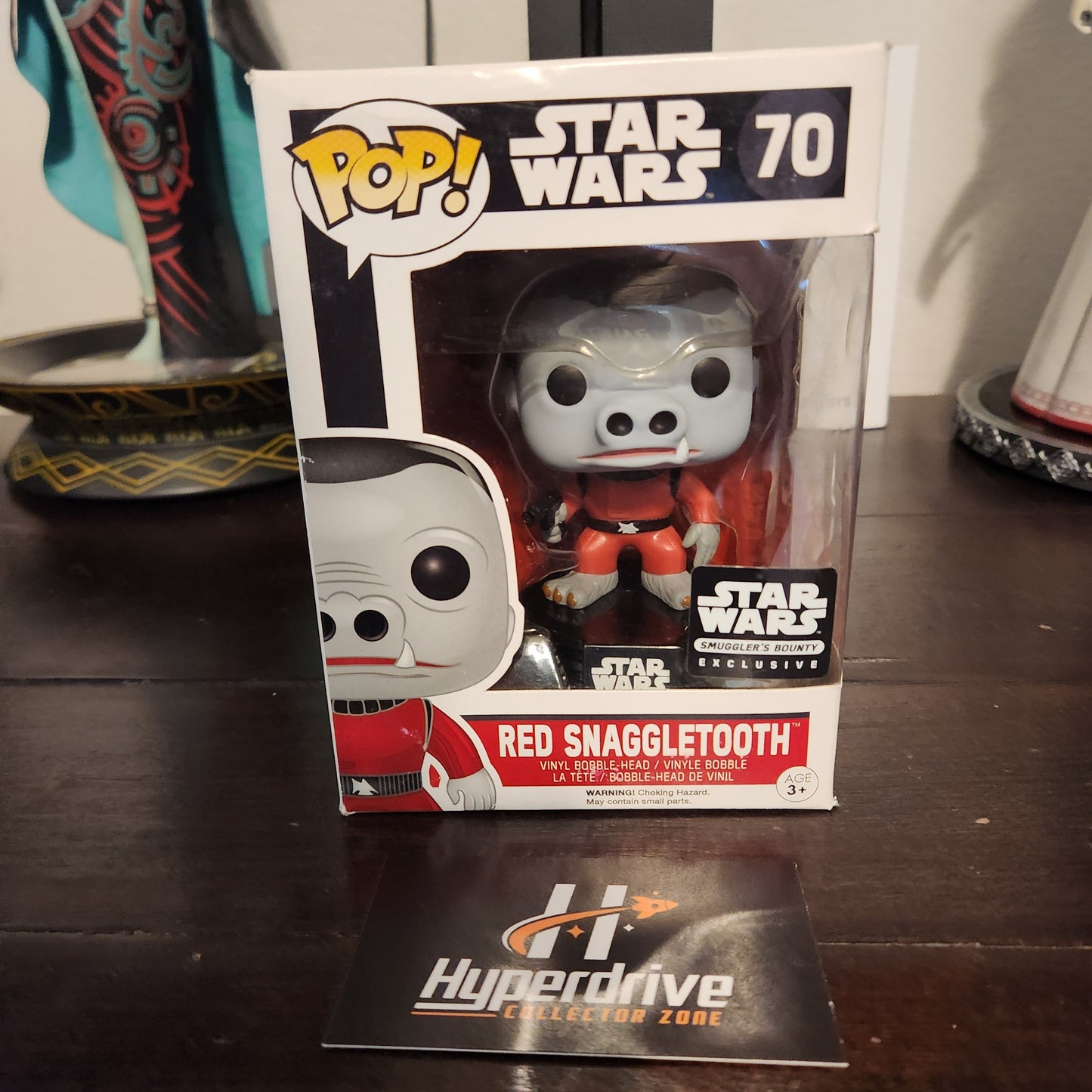 Star Wars Red Snaggletooth Exclusive Funko PoP! Vinyl Figure #70 Funko
