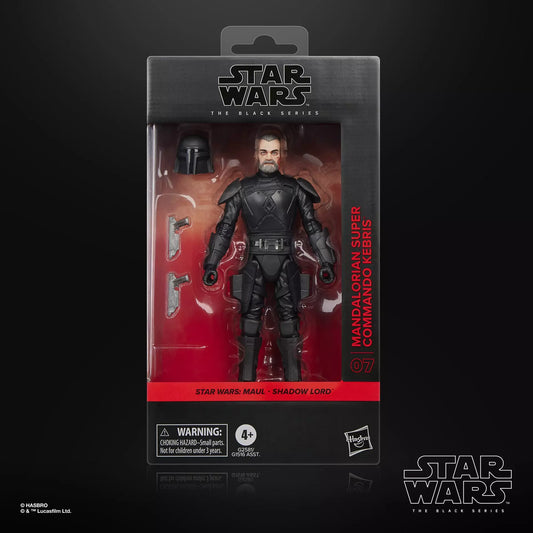 Star Wars The Black Series Mandalorian Super Commando Kebris