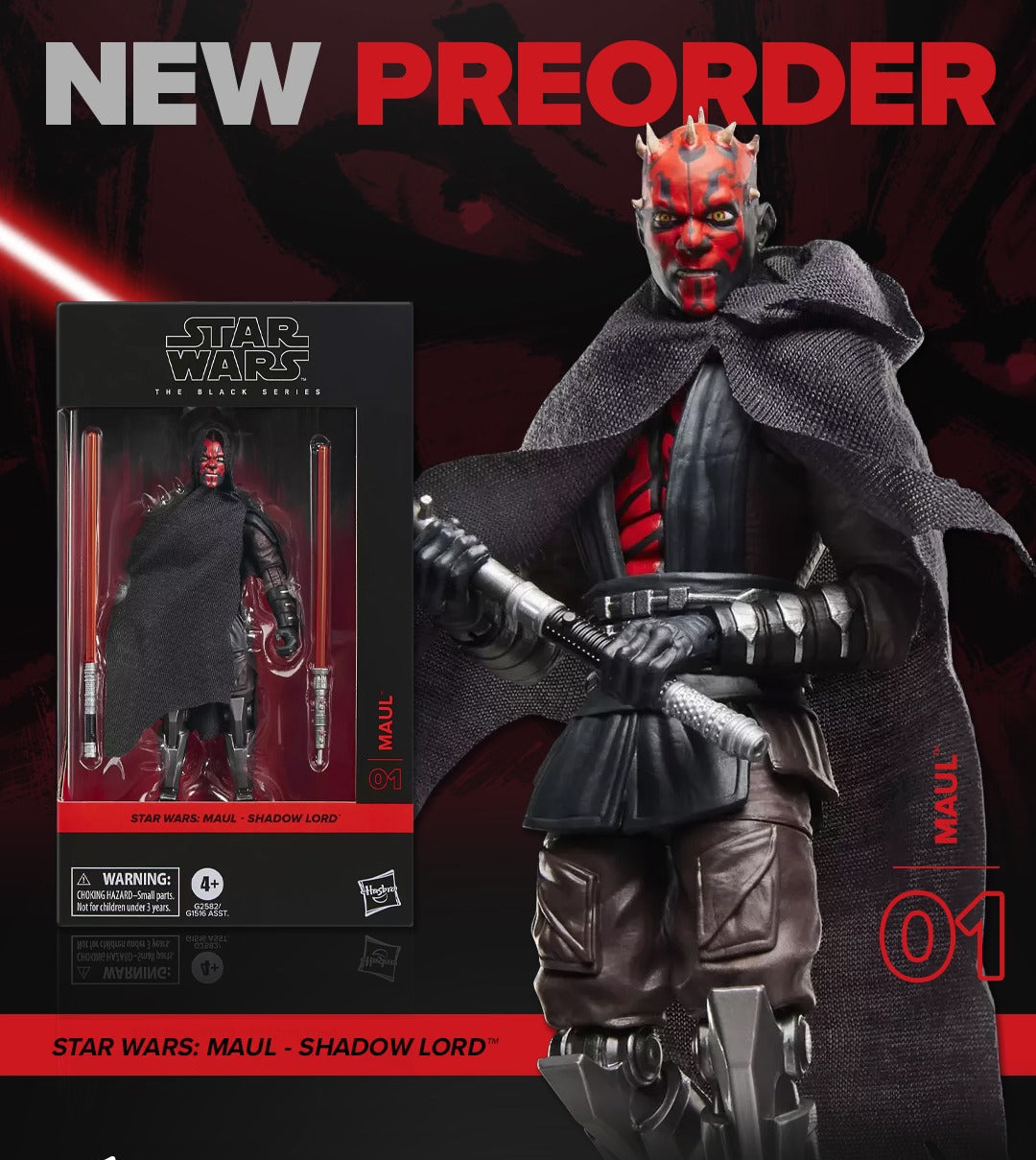 Star Wars: The Black Series Maul 6-Inch Action Figure

