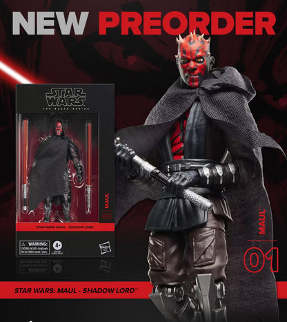 Star Wars: The Black Series Maul 6-Inch Action Figure

