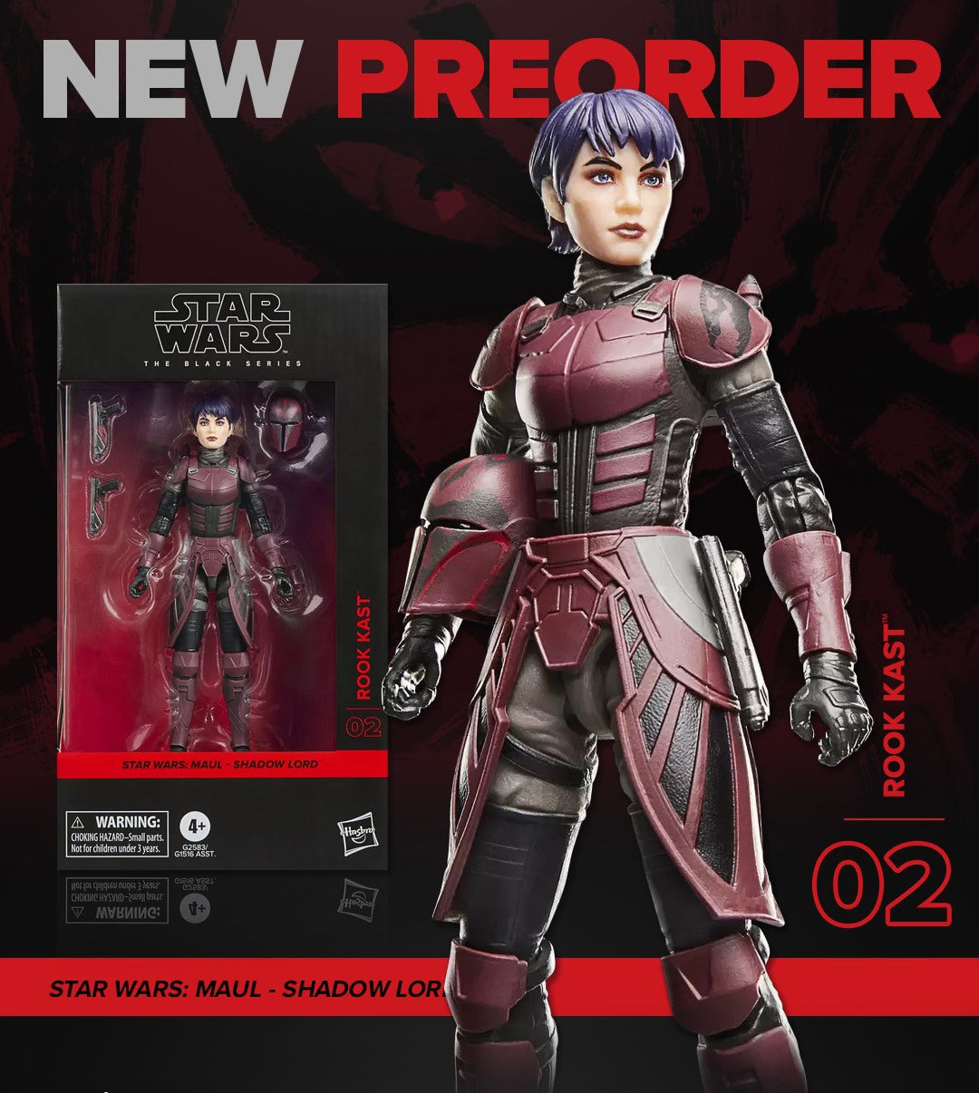 Star Wars: The Black Series Rook Kast 6-Inch Action Figure