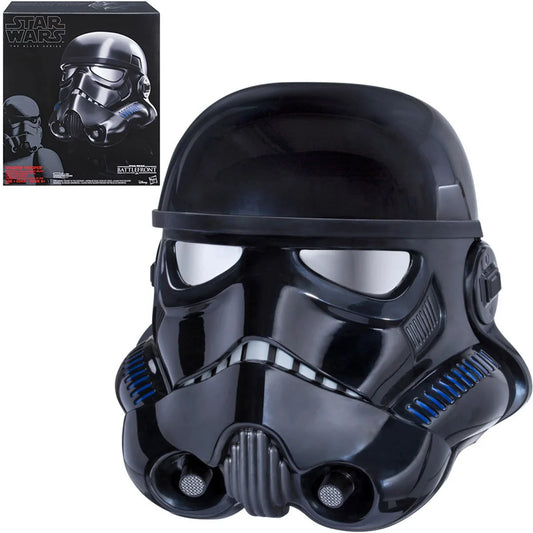 Star Wars The Black Series Shadow Trooper Electronic Voice-Changer Helmet Prop Replica 