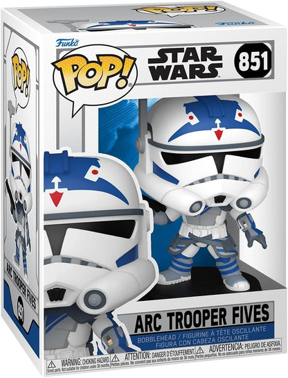 Star Wars: The Clone Wars ARC Trooper Fives Funko Pop! Vinyl Figure #851