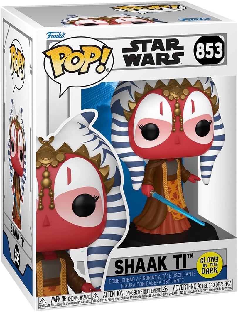 Star Wars: The Clone Wars Shaak Ti Glow in the Dark Funko Pop! Vinyl Figure #853