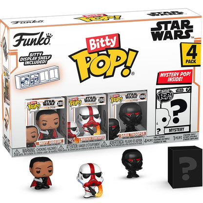 Star Wars: The Mandalorian with Pistol Funko Bitty Pop! Mini-Figure 4-Pack Funko