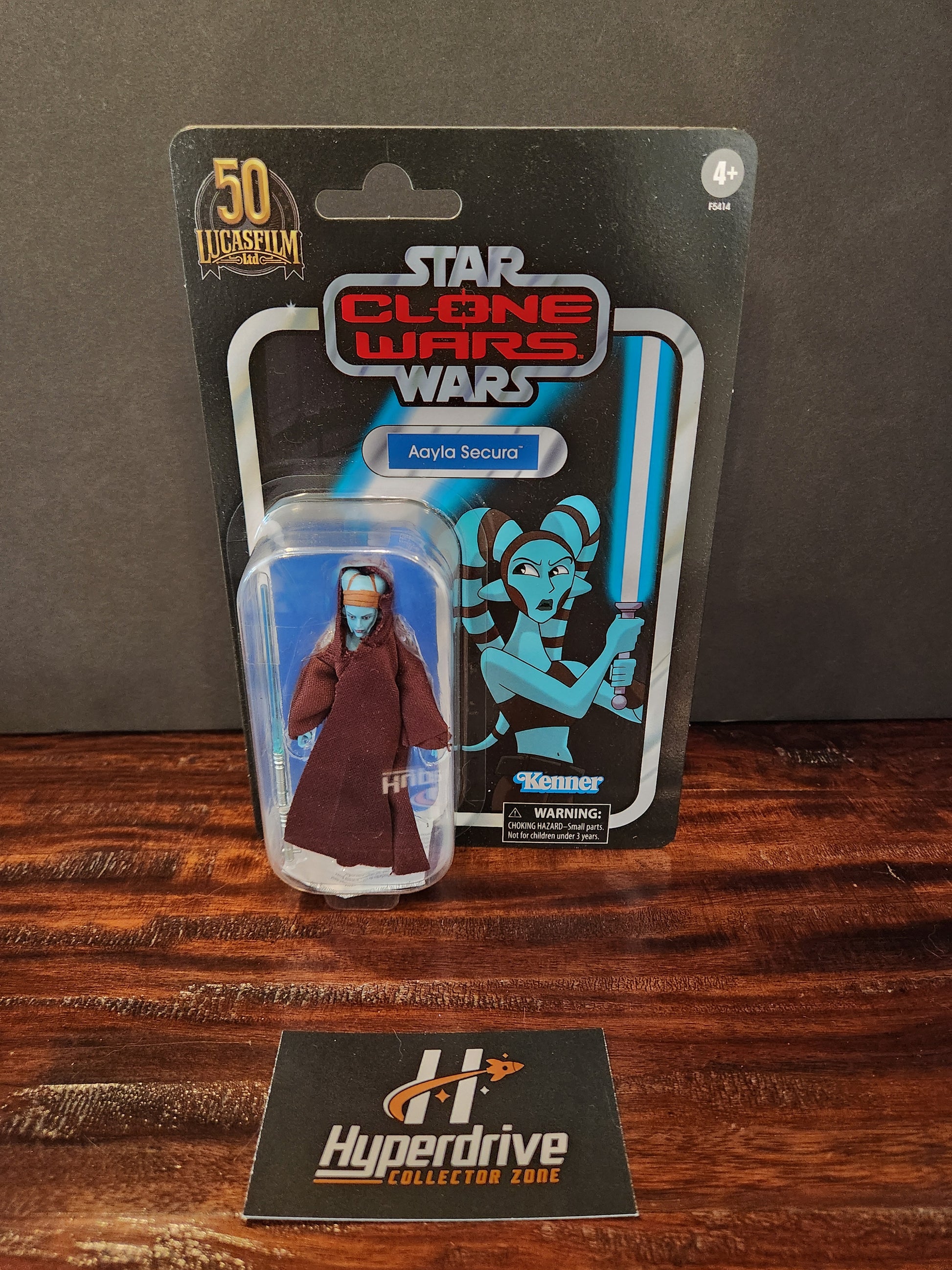 Star Wars: The Vintage Collection Clone Wars Aayla Secura (Tartakovsky) Hasbro