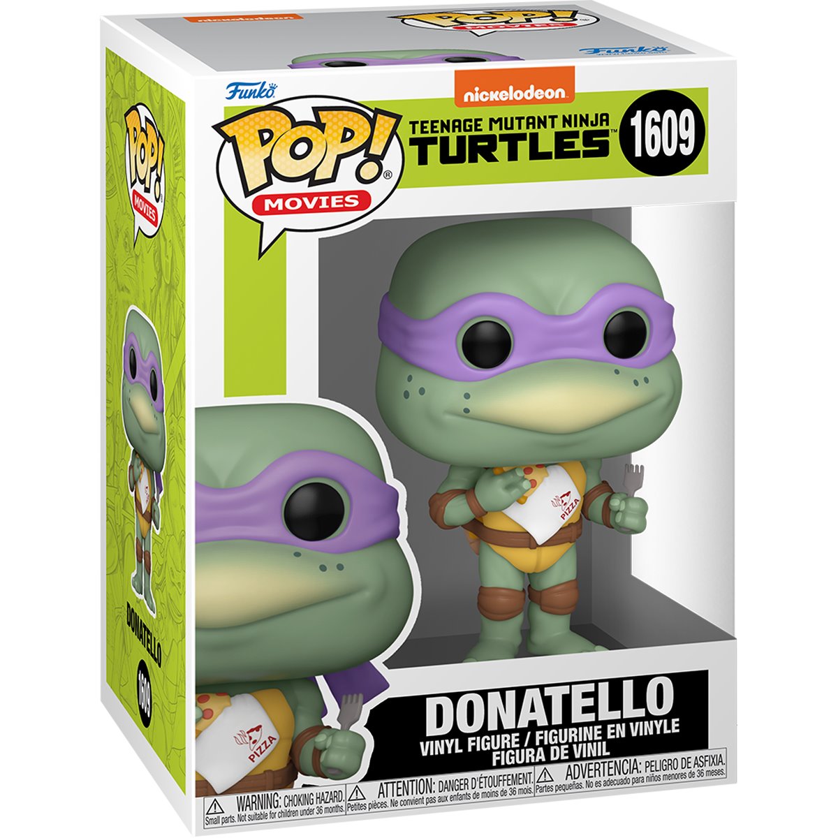 Teenage Mutant Ninja Turtles 1990 Donatello with Pizza Funko Pop! Vinyl Figure #1609 Funko
