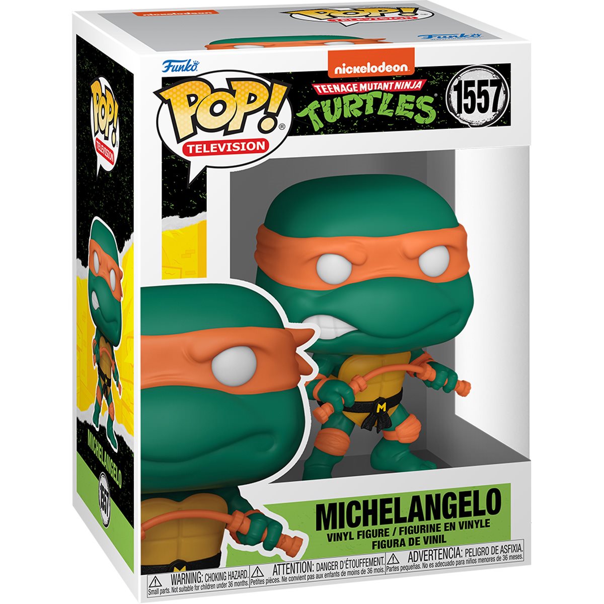 Teenage Mutant Ninja Turtles Michelangelo with Nunchucks Funko Pop! Vinyl Figure #1557 Funko