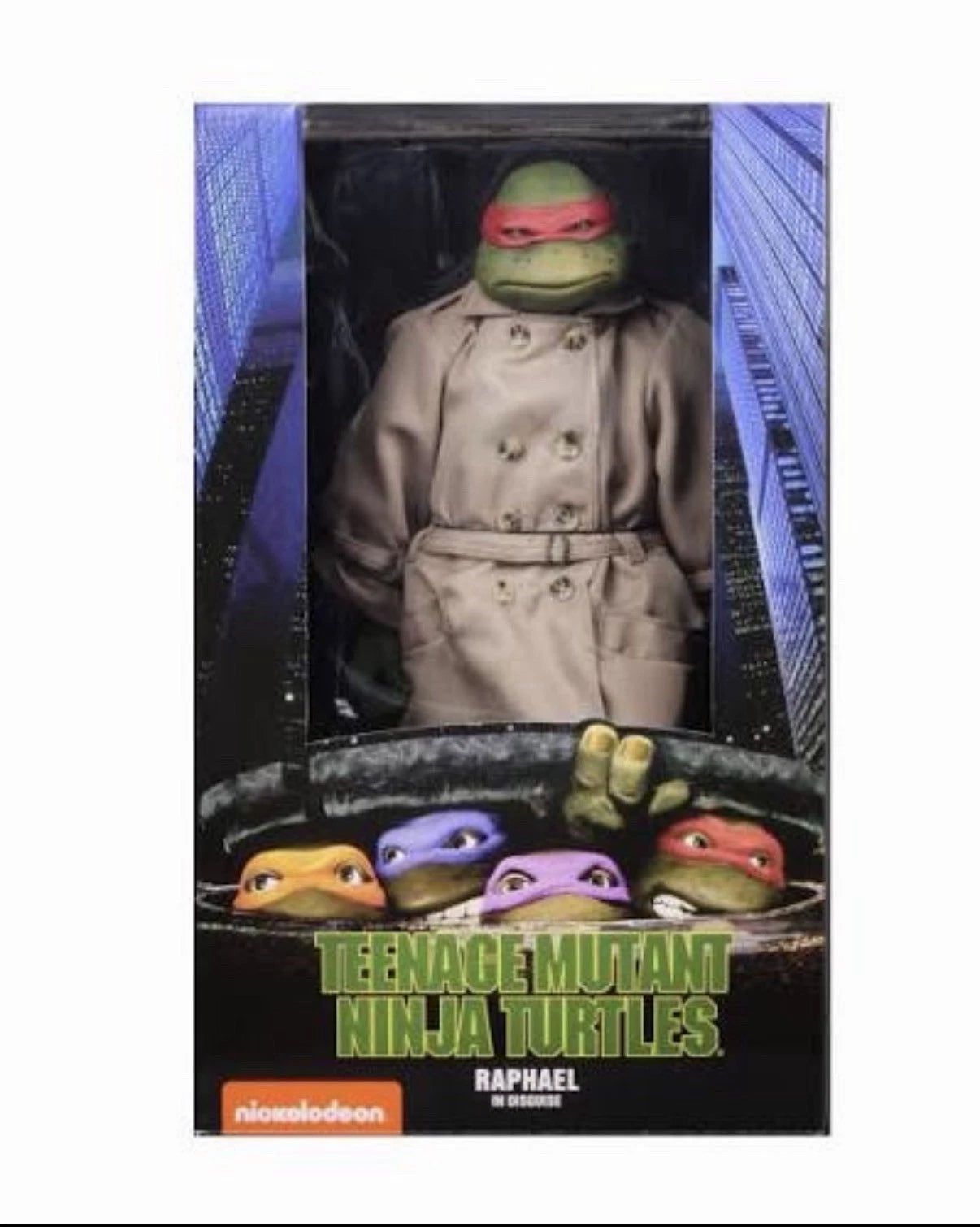 Teenage Mutant Ninja Turtles Movie Raphael in Disguise 1:4 Scale Action Figure
