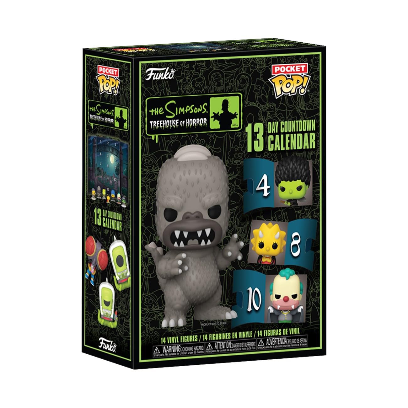 The Simpsons Treehouse of Horror 13-Day Countdown 2024 Edition Funko Advent Calendar Funko