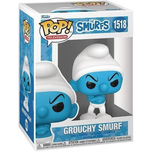 The Smurfs Classic Grouchy Smurf Funko Pop! Vinyl Figure #1518 Funko