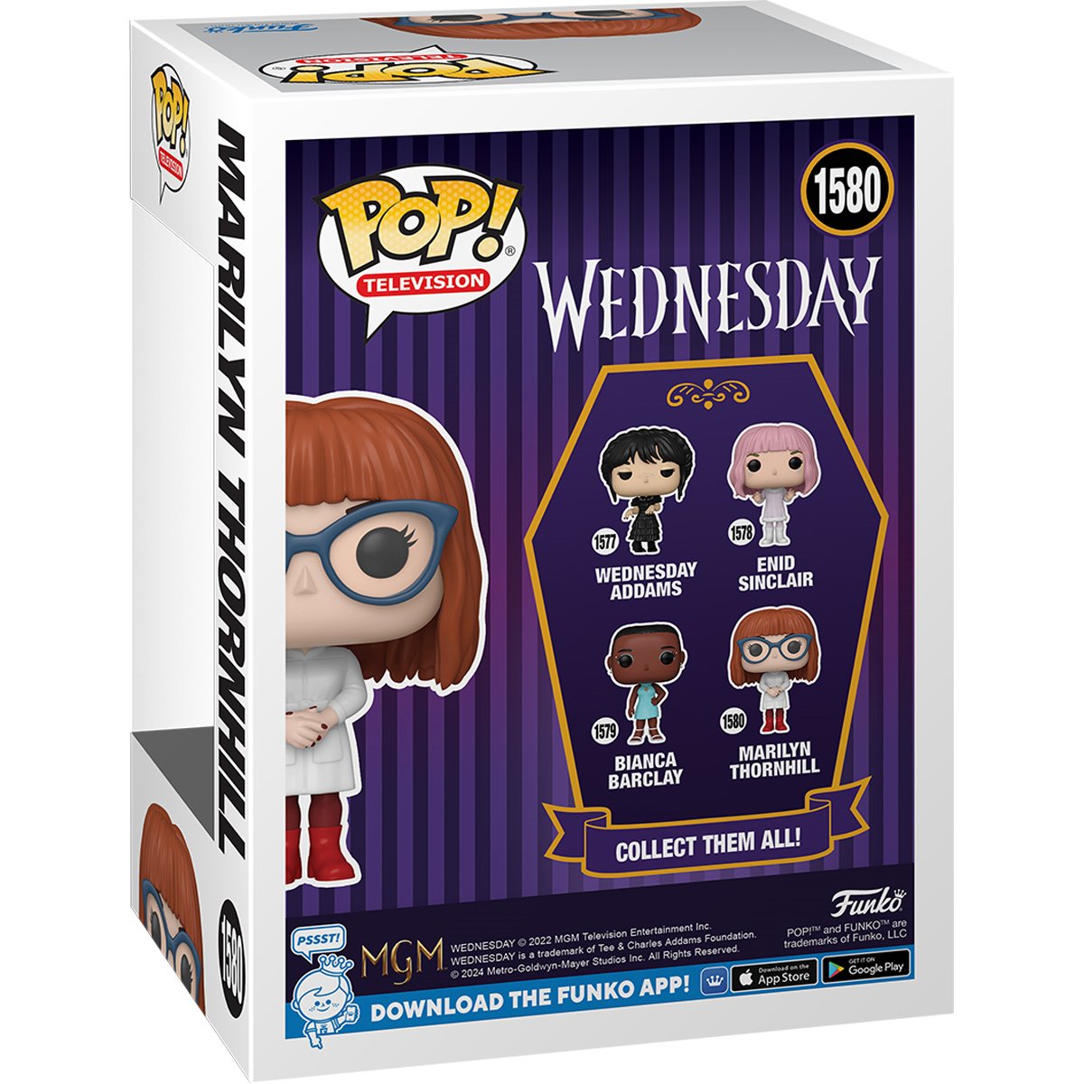 Wednesday Rave'n Dance Marilyn Thornhill Funko Pop! Vinyl Figure #1580 Funko