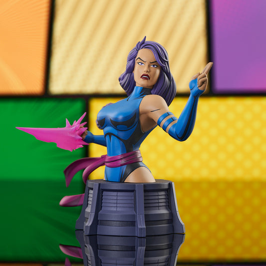 X-Men: The Animated Series - Psylocke Animated Mini Bust