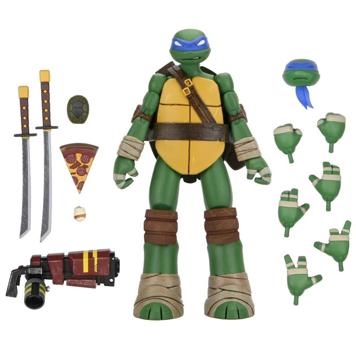 Teenage Mutant Ninja Turtles (2012 Cartoon) Ultimate Leonardo 7-Inch Scale Action Figure NECA