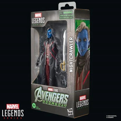 Avengers: Doomsday Marvel Legends Nightcrawler 6-Inch Action Figure PRE-ORDER Hasbro
