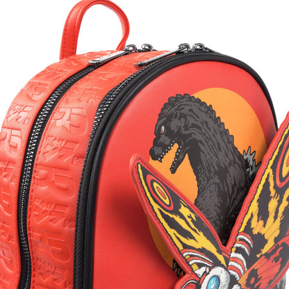 Godzilla vs. Mothra Midsize Loungefly Backpack - Exclusive Loungefly