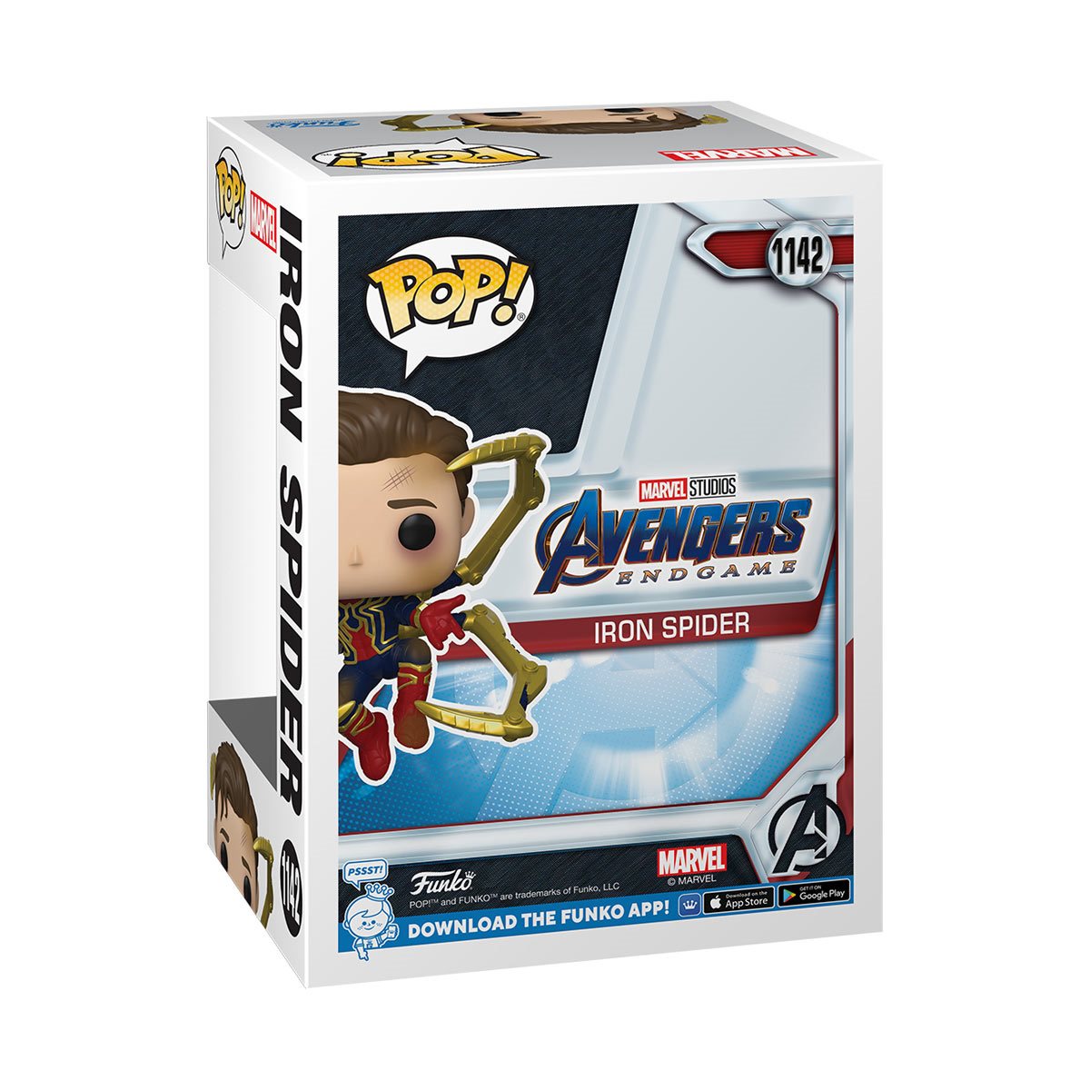 Avengers: Endgame Unmasked Iron Spider-Man Funko Pop! Vinyl Figure #1142 - Hyperdrive Collector Zone