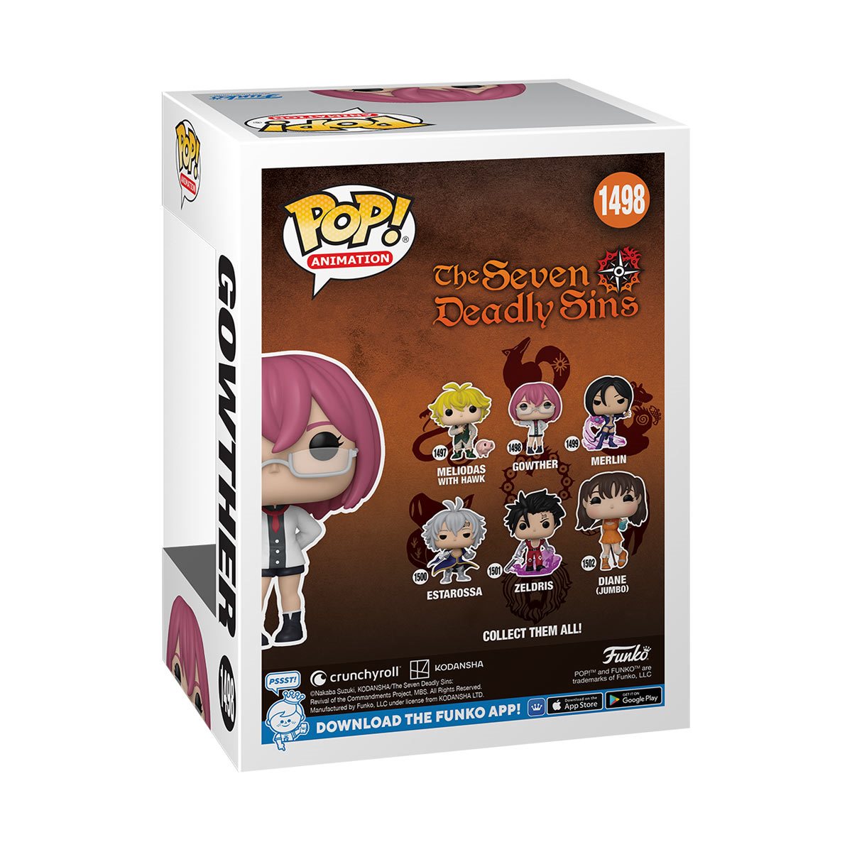 The Seven Deadly Sins Gowther Funko Pop! Vinyl Figure #1498 - Hyperdrive Collector Zone