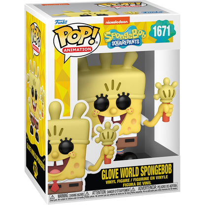 SpongeBob SquarePants 25th Anniversary Glove World SpongeBob Funko Pop! Vinyl Figure #1671 Funko