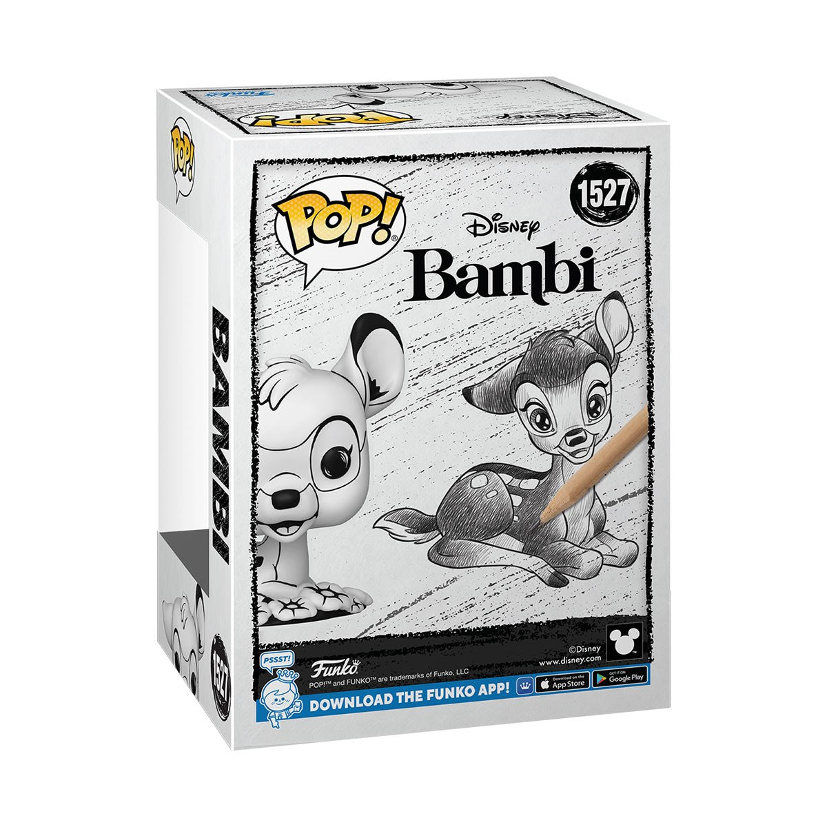 Disney Sketched Bambi Funko Pop! Vinyl Figure #1527 Funko