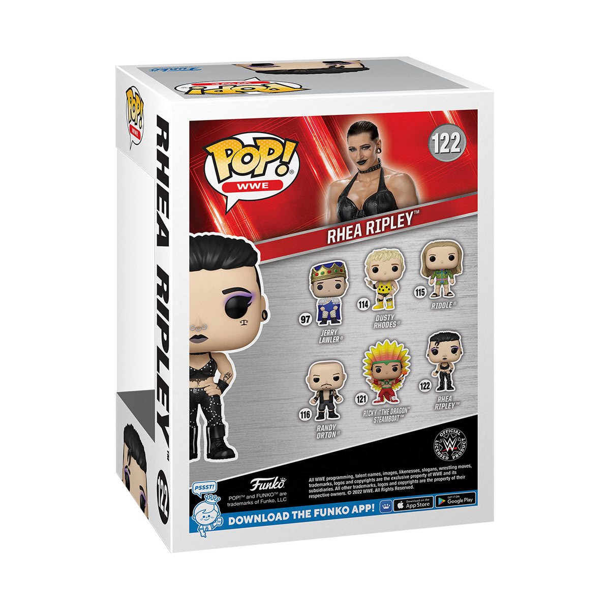 WWE Rhea Ripley Funko Pop! Vinyl Figure #122 Funko