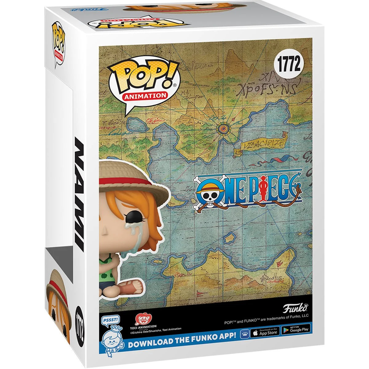 One Piece Nami Crying (2024) Funko Pop! Vinyl Figure #1772 Funko