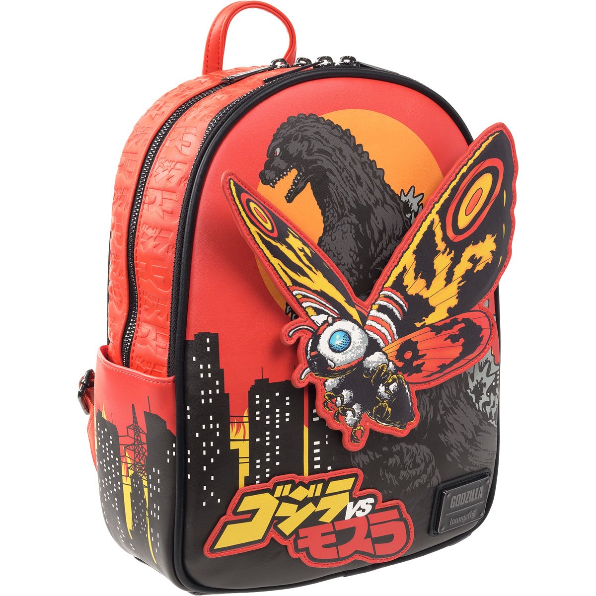 Godzilla vs. Mothra Midsize Loungefly Backpack - Exclusive Loungefly