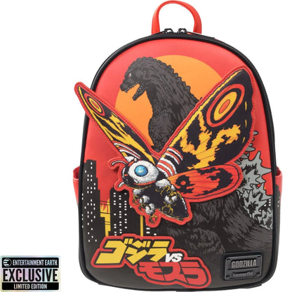 Godzilla vs. Mothra Midsize Loungefly Backpack - Exclusive Loungefly