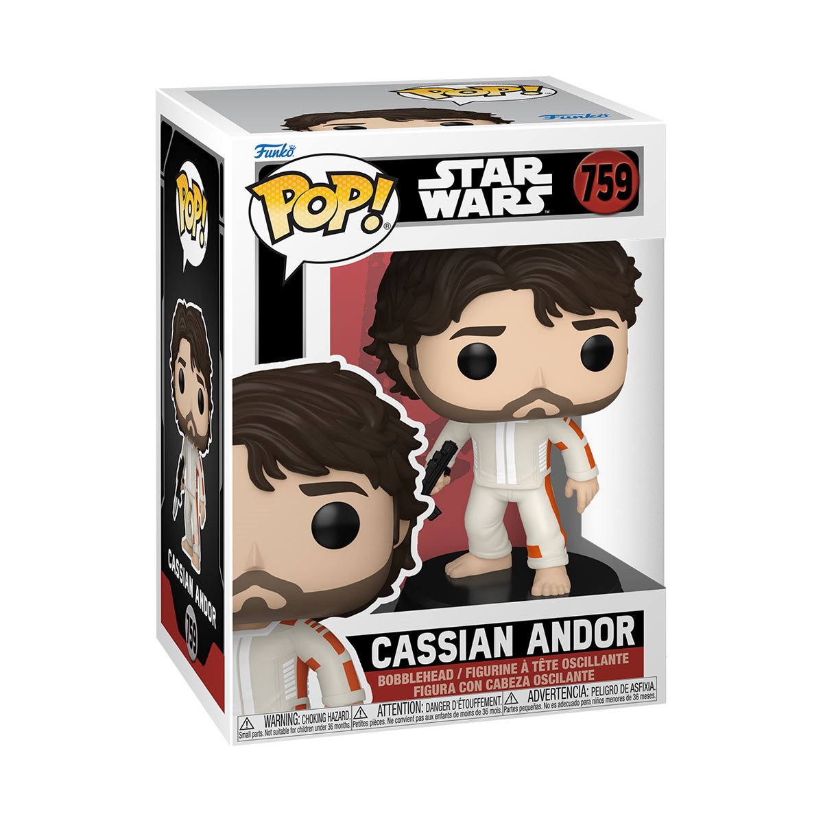 Star Wars: Andor Cassian Andor Funko Pop! Vinyl Figure #759 Funko